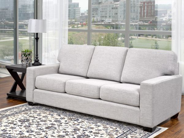 Polla - White Leather Sofa by SmartLiving Furniture - Manufacturer of Top Grain Leather Sofa based in Toronto, Canada having dealer in Brampton, Vaughan, Pickering, Mississauga, Oakville, Scarborough, Kingston, Sudbury, Quebec and Other provinces of Canada
